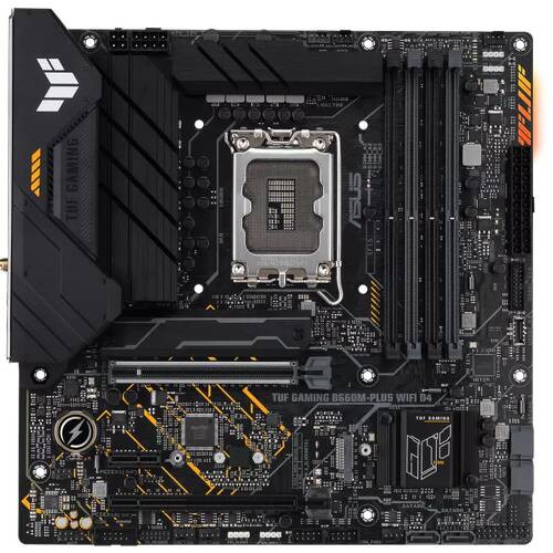 ASUS エイスース TUF GAMING B660M-PLUS WIFI D4 Intel B660搭載 LGA1700対応 Micro-ATXマザーボード:関西・大阪・なんば・日本橋近辺でPCをパーツ買うならツクモ日本橋！