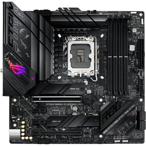 ASUS エイスース ROG STRIX B660-G GAMING WIFI Intel B660搭載 LGA1700対応 Micro-ATXマザーボード:関西・大阪・なんば・日本橋近辺でPCをパーツ買うならツクモ日本橋！