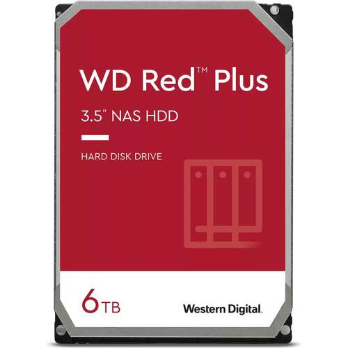 Western Digital ウエスタンデジタル WD60EFZX [3.5インチ内蔵HDD / 6TB / 5640rpm / WD Red Plusシリーズ / 国内正規代理店品] WD Red Plus NAS向け 3.5インチ 内蔵 HDD 5640rpm SATA 6Gb/s　CMR:博多・福岡・九州近辺でPCをパーツ買うならツクモ博多店！