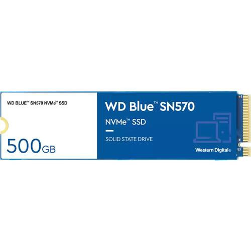 Western Digital ウエスタンデジタル WDS500G3B0C ［M.2 NVMe 内蔵SSD / 500GB / PCIe Gen3x4 / WD Blue SN570 NVMe SSDシリーズ / 国内正規代理店品］★スタッフおすすめ★ WD Blue SN570 NVMe SSD M.2 2280:博多・福岡・九州近辺でPCをパーツ買うならツクモ博多店！