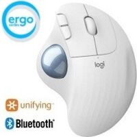 Logicool ロジクール ERGO M575 Wireless Trackball Mouse　（オフホワイト） Bluetooth/2.4GHz USB ワイヤレス トラックボール:関西・大阪・なんば・日本橋近辺でPCをパーツ買うならツクモ日本橋！