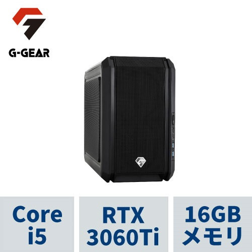 eX.computer イーエックスコンピュータ G-GEARmini ( Corei5-13400F / 16GBメモリ / GeForce RTX3060Ti / 1TB SSD(M.2 NVMe) / Windows11 HOME) GI5J-D230BN/CP1 G-GEAR mini 即納モデル コンパクトゲーミングデスクトップPC　GeForce RTX 3060Ti搭載:博多・福岡・九州近辺でPCをパーツ買うならツクモ博多店！