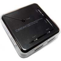 Squara Portable Slim USB2.0 4-Ports Hub Black (CHB144U2_BLK)