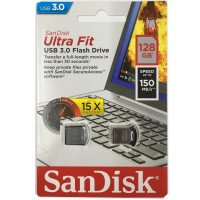 SDCZ43-128G-GAM46 Ultra Fit 150MB USB 3.0メモリ　海外パッケージ