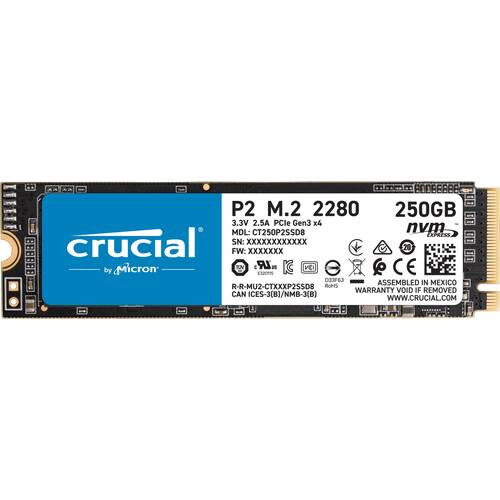 Crucial P2 SSD 250GB CT250P2SSD8JP M.2 2280 PCIe Gen3x4 NVMe SSD:関西・大阪・なんば・日本橋近辺でPCをパーツ買うならツクモ日本橋！