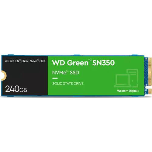 Western Digital ウエスタンデジタル WDS240G2G0C ［M.2 NVMe 内蔵SSD / 240GB / PCIe Gen3x4 / WD Green SN350 NVMe SSDシリーズ / 国内正規代理店品］ PCIe Gen3x4　M.2 SSD 240GBモデル:関西・大阪・なんば・日本橋近辺でPCをパーツ買うならツクモ日本橋！