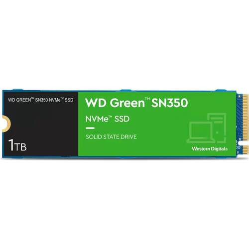 Western Digital ウエスタンデジタル WDS100T3G0C ［M.2 NVMe 内蔵SSD / 1TB / PCIe Gen3x4 / WD Green SN350 NVMe SSDシリーズ / 国内正規代理店品］ PCIe Gen3x4　M.2 SSD 1TBモデル:関西・大阪・なんば・日本橋近辺でPCをパーツ買うならツクモ日本橋！