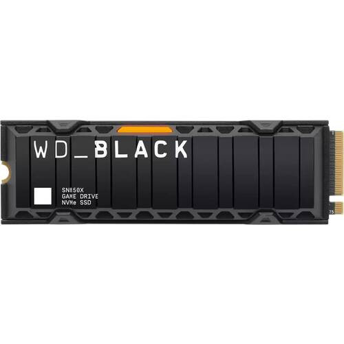 WD_BLACK SN850X 1TB(WDS100T2XHE) WD_Black PCIe Gen4 x4接続M.2 2280 SSD ヒートシンク搭載モデル