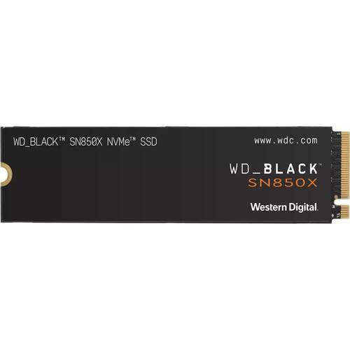 WD_BLACK SN850X 1TB(WDS100T2X0E) WD_Black PCIe Gen4 x4接続M.2 2280 SSD ヒートシンク非搭載モデル