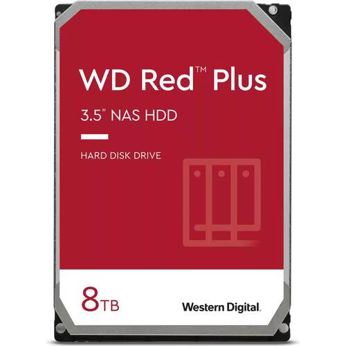Western Digital ウエスタンデジタル WD80EFZZ [3.5インチ内蔵HDD / 8TB / 7200rpm / WD Red Plusシリーズ / 国内正規代理店品] WD Red Plus NAS向け　3.5インチ内蔵HDD SATA 6Gb/s　CMR:博多・福岡・九州近辺でPCをパーツ買うならツクモ博多店！