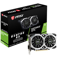 MSI GeForce GTX 1650 VENTUS XS 4G GeForce GTX 1650搭載 PCI Express x16(3.0)対応 グラフィックボード:関西・大阪・なんば・日本橋近辺でPCをパーツ買うならツクモ日本橋！