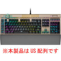 CORSAIR コルセア K100 RGB OPX GOLD [CH-912A21A-NA] ゴールド 限定仕様 有線 英語配列フルキー 光学スイッチ ゲーミングキーボード CORSAIR OPX RGB光学スイッチ採用 ゲーミングキーボード:関西・大阪・なんば・日本橋近辺でPCをパーツ買うならツクモ日本橋！