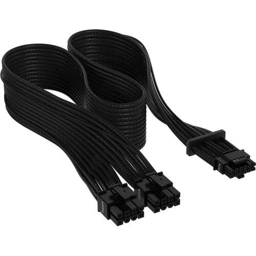 CORSAIR コルセア PCIe 5.0 12VHPWR PSU Individually Sleeved Cable Black　CP-8920331 CORSAIR 最大600Wまで対応　12VHPWRスリーブケーブル:関西・大阪・なんば・日本橋近辺でPCをパーツ買うならツクモ日本橋！