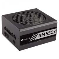 RM550x 80PLUS GOLD認証取得  550W高耐久フルプラグイン電源ユニット