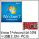 その他 Windows&nbsp;7&nbsp;Professional&nbsp;64bit&nbsp;DSP版&nbsp;DVD-ROM&nbsp;+&nbsp;USB2.0N-PCIB&nbsp;バルク品&nbsp;セット