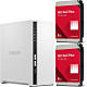 Western Digital WD80EFPX ×2台 + QNAP TS-233 セット