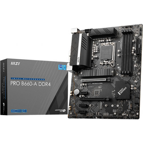 MSI エムエスアイ PRO B660-A DDR4 LGA1700対応 Intel B660搭載 ATXマザーボード:博多・福岡・九州近辺でPCをパーツ買うならツクモ博多店！