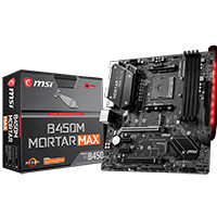 MSI B450M MORTAR MAX AMD B450チップ搭載 Socket AM4対応 MicroATXマザーボード:博多・福岡・九州近辺でPCをパーツ買うならツクモ博多店！