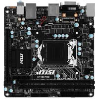MSI H110I PRO Intel H110 Express搭載 LGA1151対応 Mini-ITXマザーボード:九州・博多・天神近辺でPCをパーツ買うならツクモ福岡店！