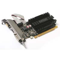 ZOTAC ZOTAC GT 710 2GB DDR3 LP (ZTGT710-2GD3LP001) GeForce GT 710を搭載 PCI-Express 2.0 x16 対応 グラフィックボード Lowprofile対応:九州・博多・天神近辺でPCをパーツ買うならツクモ福岡店！