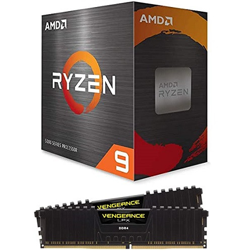 AMD エーエムディー AMD Ryzen 9 5900X x Corsair Vengence Memory Special Pack AMD Ryzen 9 5900X × CORSAIR Vengence （16Gx2） セットモデル:関西・大阪・なんば・日本橋近辺でPCをパーツ買うならツクモ日本橋！
