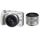 EOS M3・ダブルレンズキット2 EOSM3 WLK2WH (ホワイト) 《送料無料》