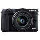 EOS M3 EF-M15-45 IS STM レンズキット EOSM3 L1545ISSTMKBK (ブラック) 《送料無料》