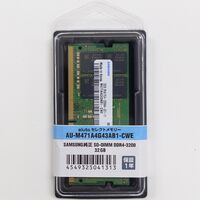 aiuto AU-M471A4G43AB1-CWE 【aiutoセレクトメモリー】SAMSUNG純正 DDR4-3200 32GBx1枚 260pin:関西・大阪・なんば・日本橋近辺でPCをパーツ買うならツクモ日本橋！