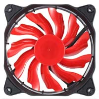 JONSBO SE-120RD （レッド） Solar Eclipse(日食)シリーズ  12cm LED FAN:九州・博多・天神近辺でPCをパーツ買うならツクモ福岡店！