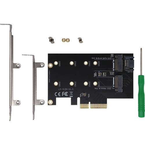 アイネックス AIF-09 M.2 NVMe SSD変換PCIeカード SATAコンボ:関西・大阪・なんば・日本橋近辺でPCをパーツ買うならツクモ日本橋！