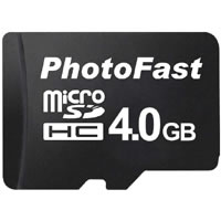 PhotoFast microSDHC 4GB PF-MCSDHC4G