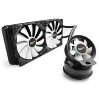 CRYORIG A80 V2 25mm厚 280mmラジエーター 140mm冷却ファン2連　ハイブリッド水冷クーラー:九州・博多・天神近辺でPCをパーツ買うならツクモ福岡店！