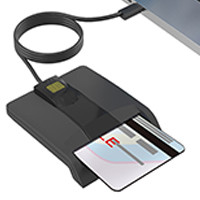 IMMEDIA IMD-CSI384-A　Single smart card reader USB-A USB(Type-A)接続式　接触型ICカードリーダー:関西・大阪・なんば・日本橋近辺でPCをパーツ買うならツクモ日本橋！