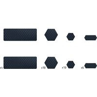 Razer レイザー Universal Grip Tape カット済 汎用グリップテープ 【日本正規代理店保証】 RC21-01670100-R3M1 マルチサイズ滑り止めグリップテープセット:関西・大阪・なんば・日本橋近辺でPCをパーツ買うならツクモ日本橋！
