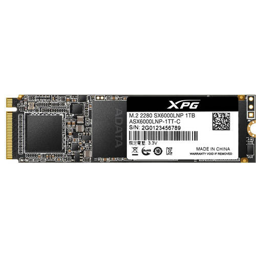 ADATA エイデータ XPG SX6000 Lite ASX6000LNP-1TT-C XPG SX6000 Lite PCIe Gen3x4 M.2 2280 SSD:博多・福岡・九州近辺でPCをパーツ買うならツクモ博多店！