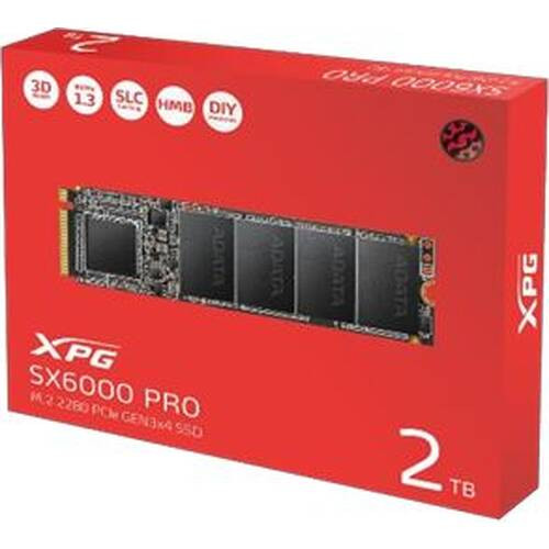 ADATA エイデータ XPG SX6000 Pro ASX6000PNP-2TT-C XPG SX6000 Pro PCIe Gen3x4 M.2 2280 SSD:関西・大阪・なんば・日本橋近辺でPCをパーツ買うならツクモ日本橋！