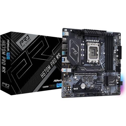 ASRock H670M Pro RS Intel H670搭載 Micro ATXマザーボード:関西・大阪・なんば・日本橋近辺でPCをパーツ買うならツクモ日本橋！