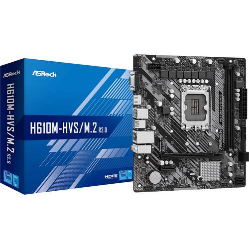 ASRock H610M-HVS/M.2 R2.0 Intel H610搭載 MicroATXマザーボード:関西・大阪・なんば・日本橋近辺でPCをパーツ買うならツクモ日本橋！