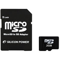 SILICON POWER microSD������ ���������б� 1GB SP001GBSDT000V10