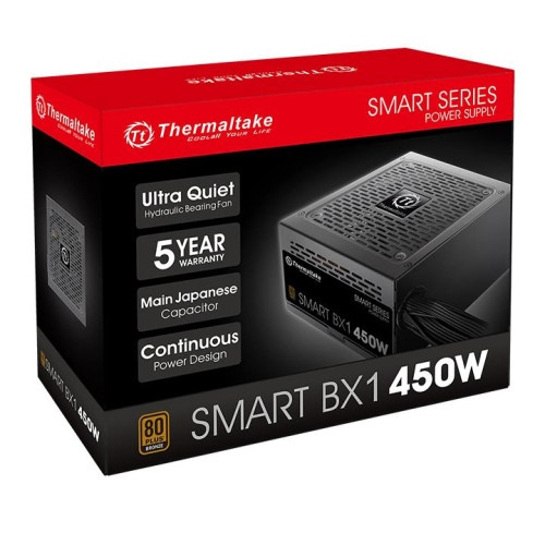 Thermaltake Smart BX1　PS-SPD-0450NNFAB-J1 80PLUS BRONZE認定取得 PC電源:関西・大阪・なんば・日本橋近辺でPCをパーツ買うならTSUKUMO BTO Lab. ―NAMBA― ツクモなんば店！