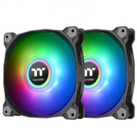 Thermaltake Pure Duo 14 ARGB Sync Radiator Fan-Black　CL-F116-PL14SW-A RGB LED搭載　140㎜ファン 2個セット:関西・大阪・なんば・日本橋近辺でPCをパーツ買うならツクモ日本橋！