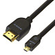 SONY イーサネット対応 HIGH SPEED HDMIケーブル（HDMIマイクロ端子用） DLC-HEU30A