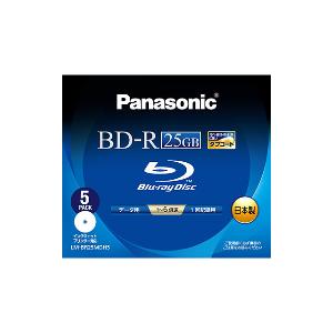 Panasonic Ｂｌｕ－ｒａｙディスク（相変化追記型：パソコンデータ用） LM-BR25MDH5