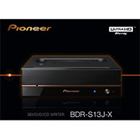 Pioneer パイオニア BDR-S13J-X M-DISC高倍速記録対応 Ultra HD Blu-ray対応 SATA Blu-ray内蔵ドライブ:関西・大阪・なんば・日本橋近辺でPCをパーツ買うならツクモ日本橋！