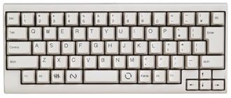 かな刻印を無くしたすっきりキートップ。