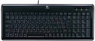 Ultra-Flat Keyboard iK-40DS（Dark-Shine）