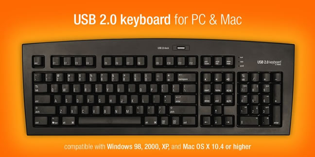 Matias USB2.0 Keyboard for PC