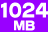 1024MB