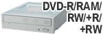 DVD-R/RAM/RW/+R/+RW