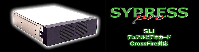 SLIデュアルビデオカード CrossFire対応 SYPRESS PRO OWL-PSVGA300
